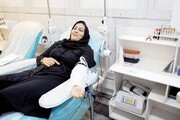 ۷ هزار و ۷۴۶ نفر از بانوان استان اصفهان خون اهدا کردند