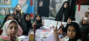 کلاس درس در دل تجمعات شبانه؛ طرح نوآورانه موکب «الزهرا(س)» قروه برای دانش‌آموزان