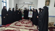دیدار حوزویان خواهر پلدختر با خانواده شهید والا مقام جنگ رمضان‌، سردار اردشیر عمادی مقدم