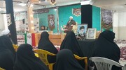 تصاویر/ برگزاری مراسم اربعین رهبر شهید انقلاب و شهید محسن زارع در مدرسه علمیه حضرت زینب کبری(س)یزد