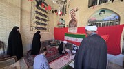 تصاویر/ دیدار مسئولان حوزه علمیه خواهران یزد با خانواده شهید علیرضا دهقانی سانیج و ادای احترام بر مزار این شهید