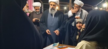 تصاویر/ بازدید مدیر حوزه های علمیه خواهران از موکب خواهران طلبه در کنگان