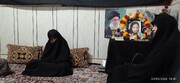 دیدار مدیر حوزه علمیه خواهران استان هرمزگان با خانواده شهیده فرشته سنگرزاده