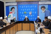 تصاویر/ مراسم رونمایی از پوستر همایش ملی«اخلاق و روان‌شناسی» با سخنرانی حجت‌الاسلام والمسلمین علیزاده