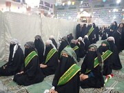 تصاویر/حضور دختران طلبه انقلابی پاکدشت در مراسم دختران جانفداهای ایران امام رضایی