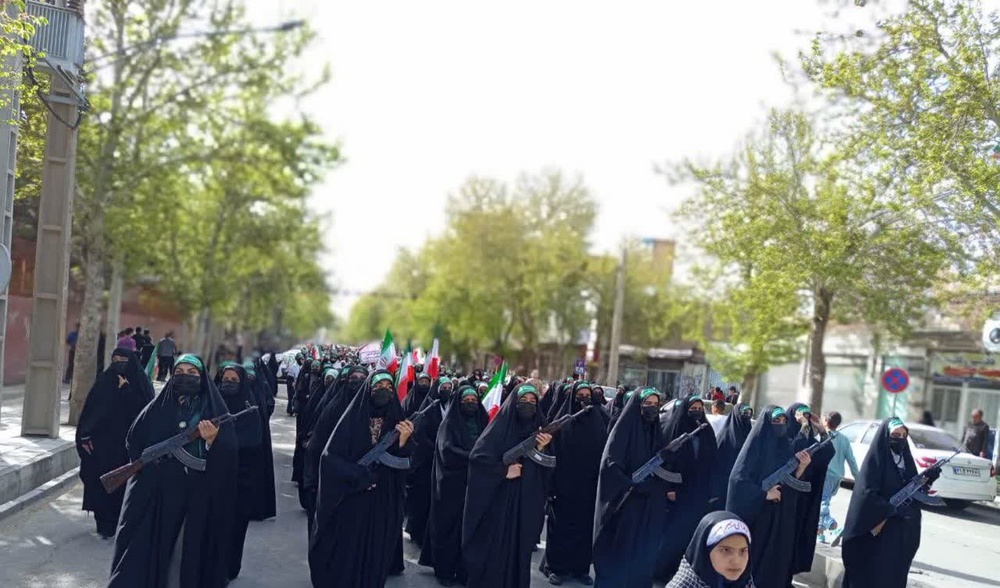 رزمایش جانفدایان طلاب لرستان