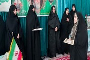  آیین تجلیل از طلاب ممتاز تحصیلی مدرسه علمیه ثامن‌الحجج(ع) پارس‌آباد برگزار شد