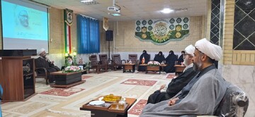 تصایر/ مراسم تجلیل از اساتید حوزه علمیه خواهران در کنگان