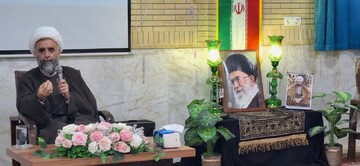 تصایر/ مراسم تجلیل از اساتید حوزه علمیه خواهران در کنگان
