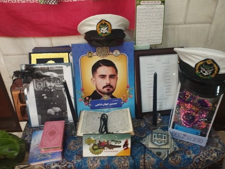 دیدار با خانواده شهید ناو دنا شهیدجهانشاهی‌نسب