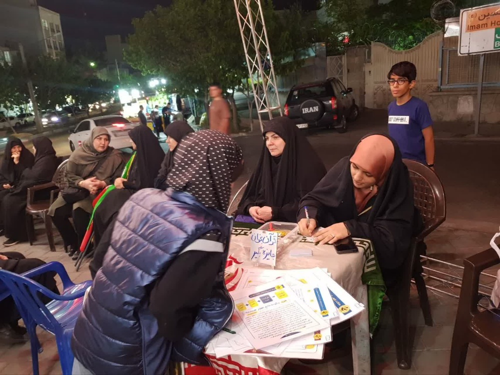 میز خدمت بهداشت بانوان با هدف ارتقای سلامت در موکب وطن راه‌اندازی شد